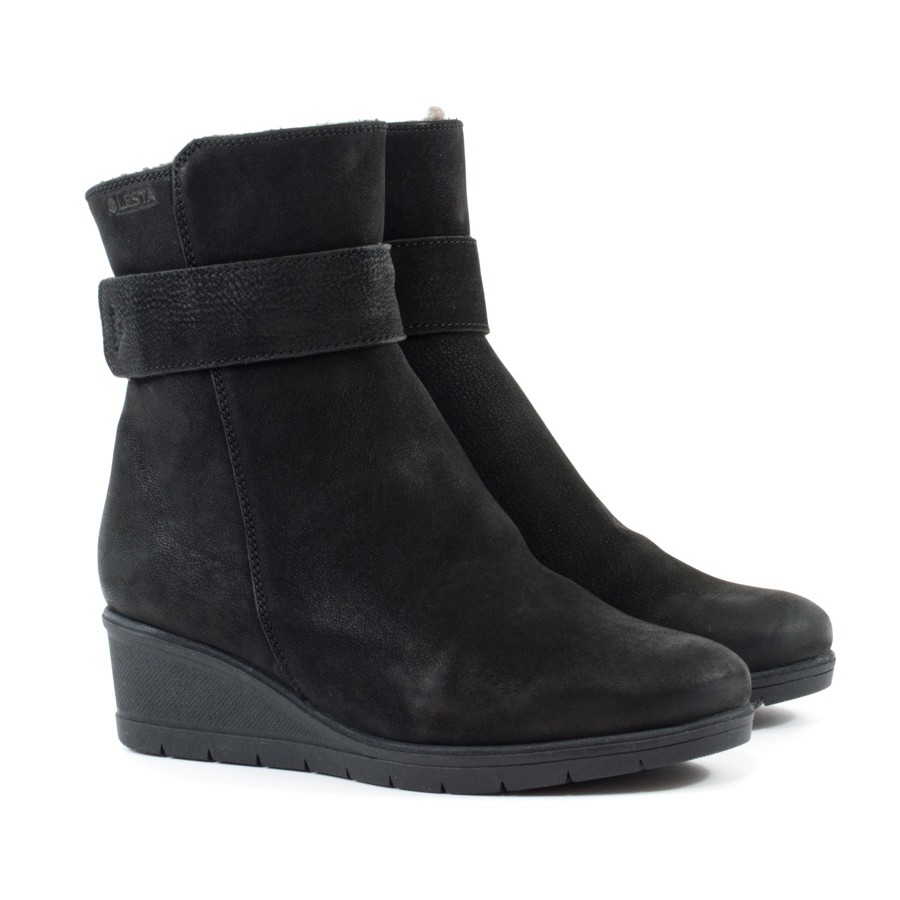 Женские Ботинки Нубук LESTA * 6584-7-1039