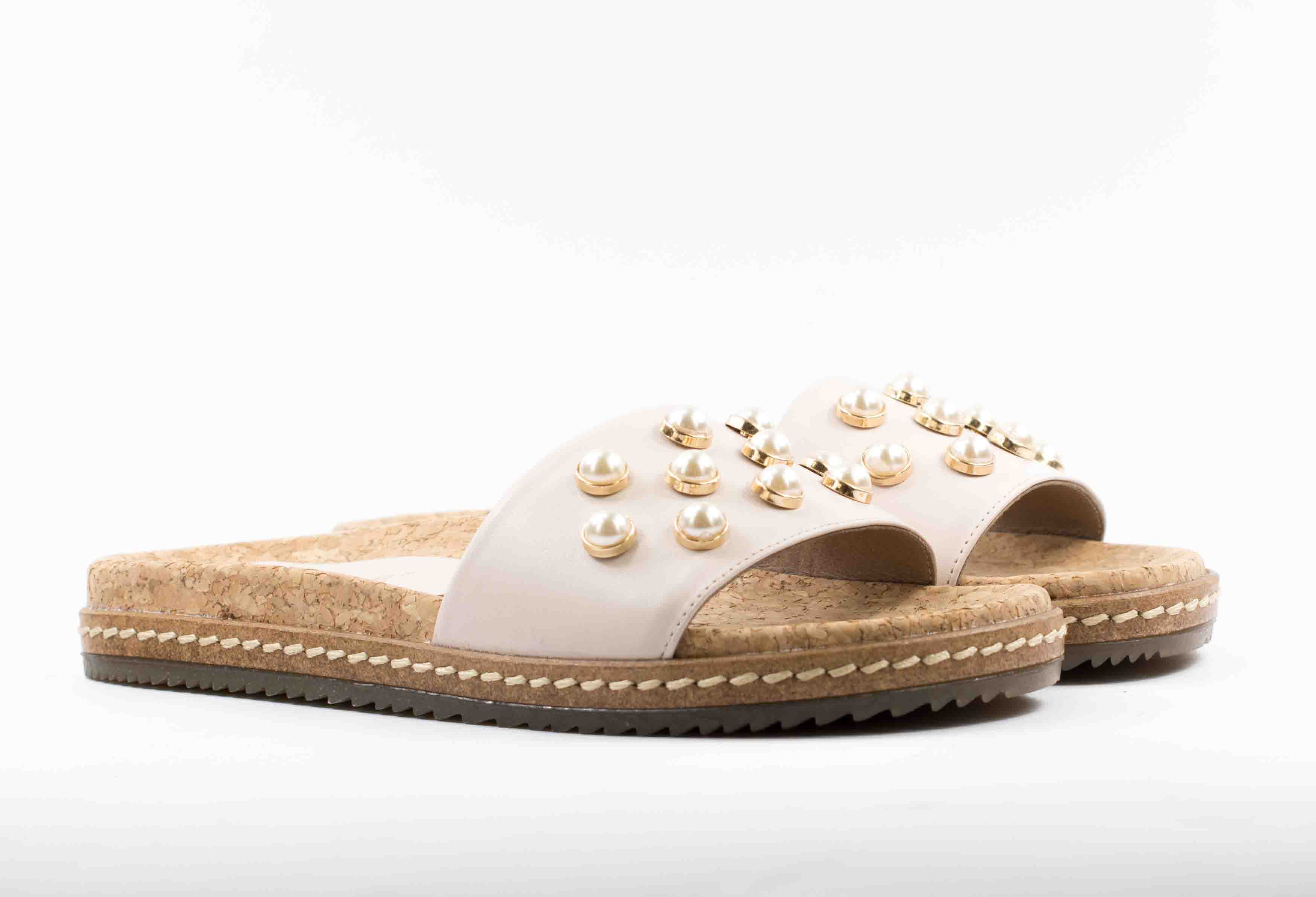 Женские Шлёпанцы Натур. Кожа STEPTER * 6491