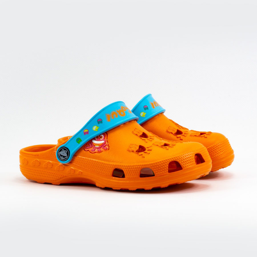 Детские Сабо EVA-100% класс А COQUI * 8701 Orange-Blue