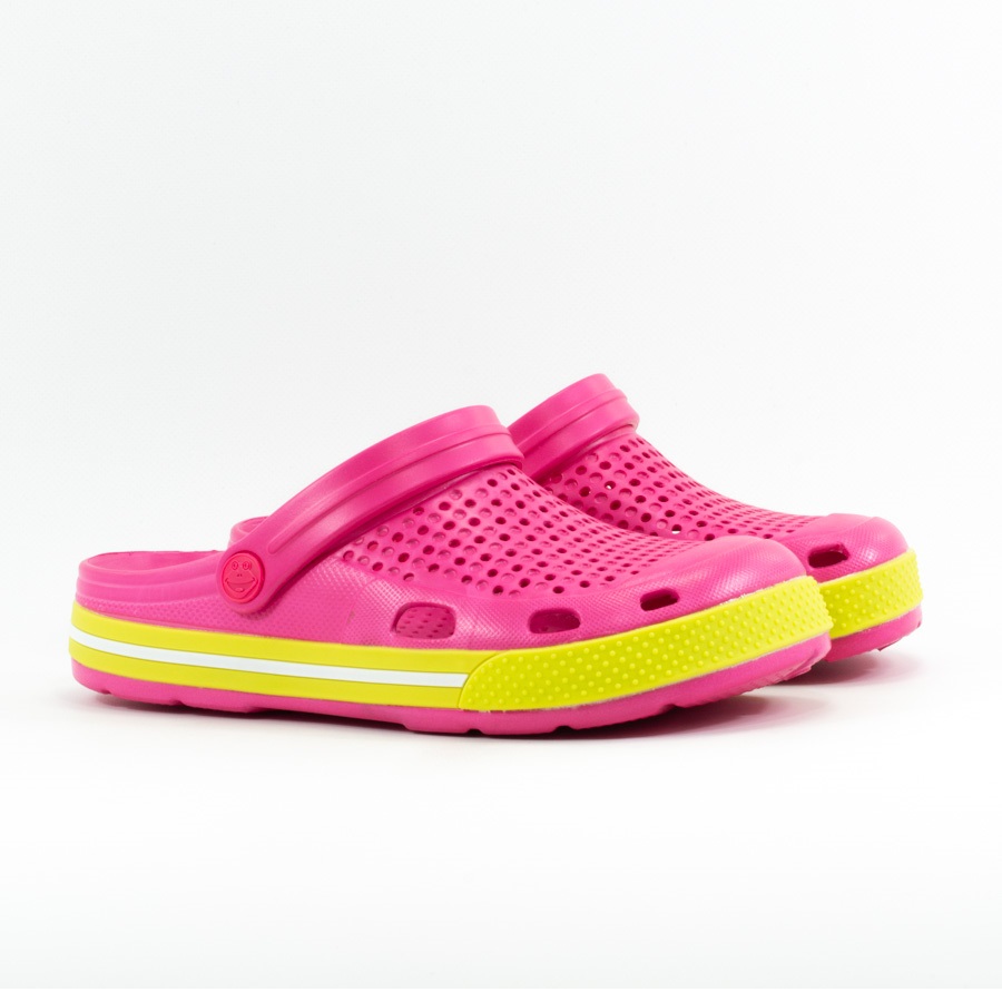 Женские Сабо EVA-100% класс А COQUI * 6413 Fuchsia-Citrus