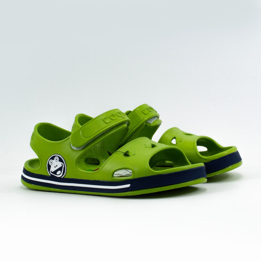 Детские Босоножки EVA-100% класс А COQUI * 8852 Green-Navy