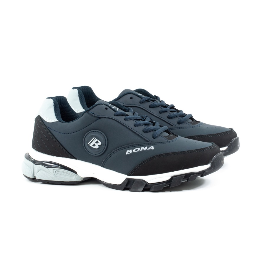 Мужские Кроссовки Натур.Шкіра-Екошкіра BONA * 757H