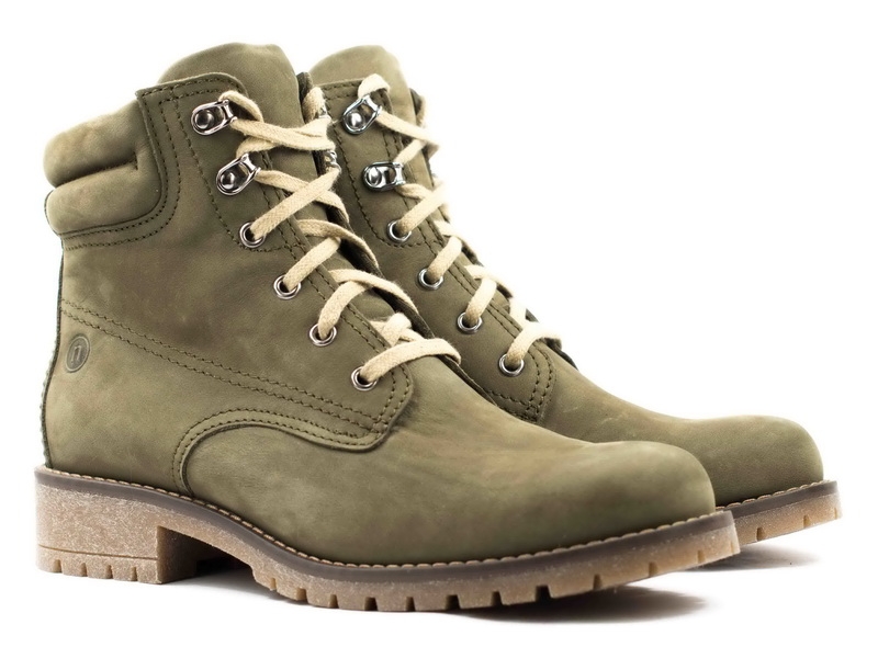 Женские Ботинки Нубук NESSI * 17305