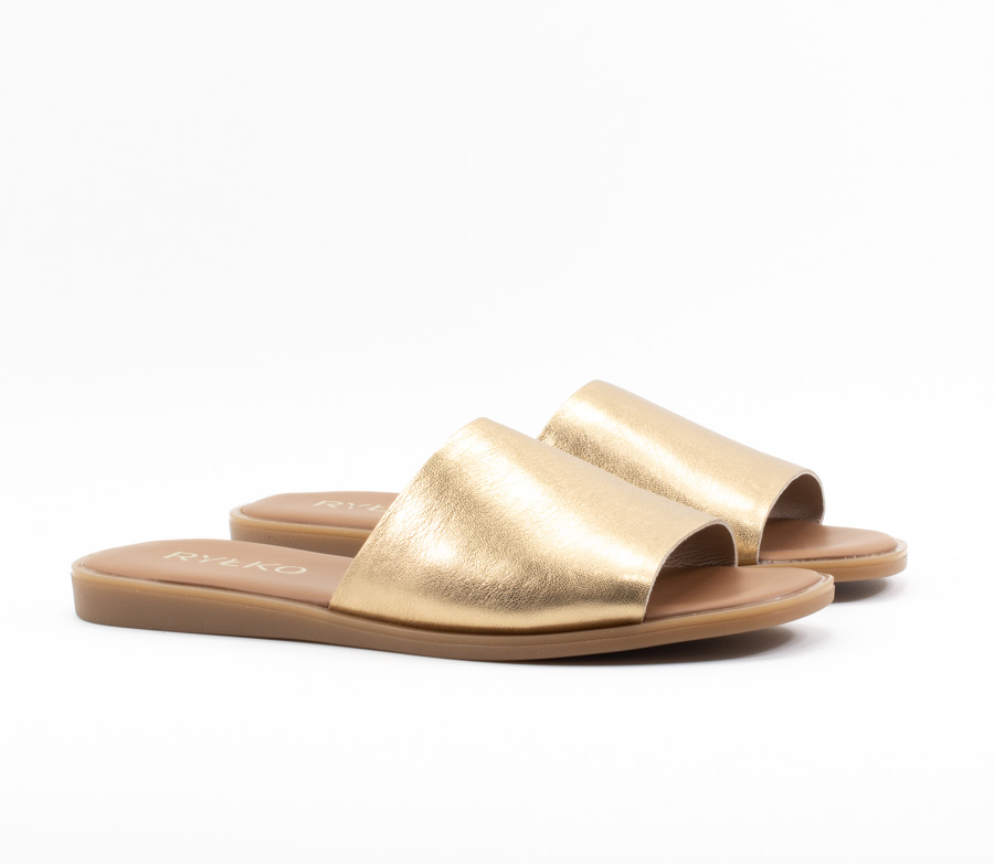 Женские Шлёпанцы Натур. Кожа RYLKO * OAGC7-CU-8JIF