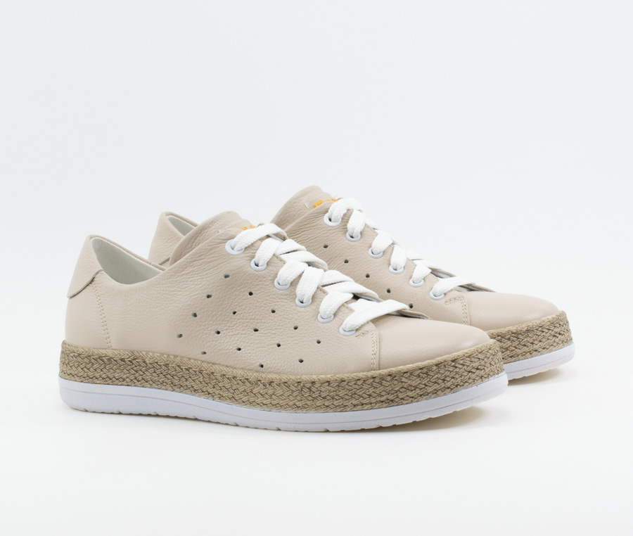 Женские Кеды Натур. Кожа NESSI * 20693-416