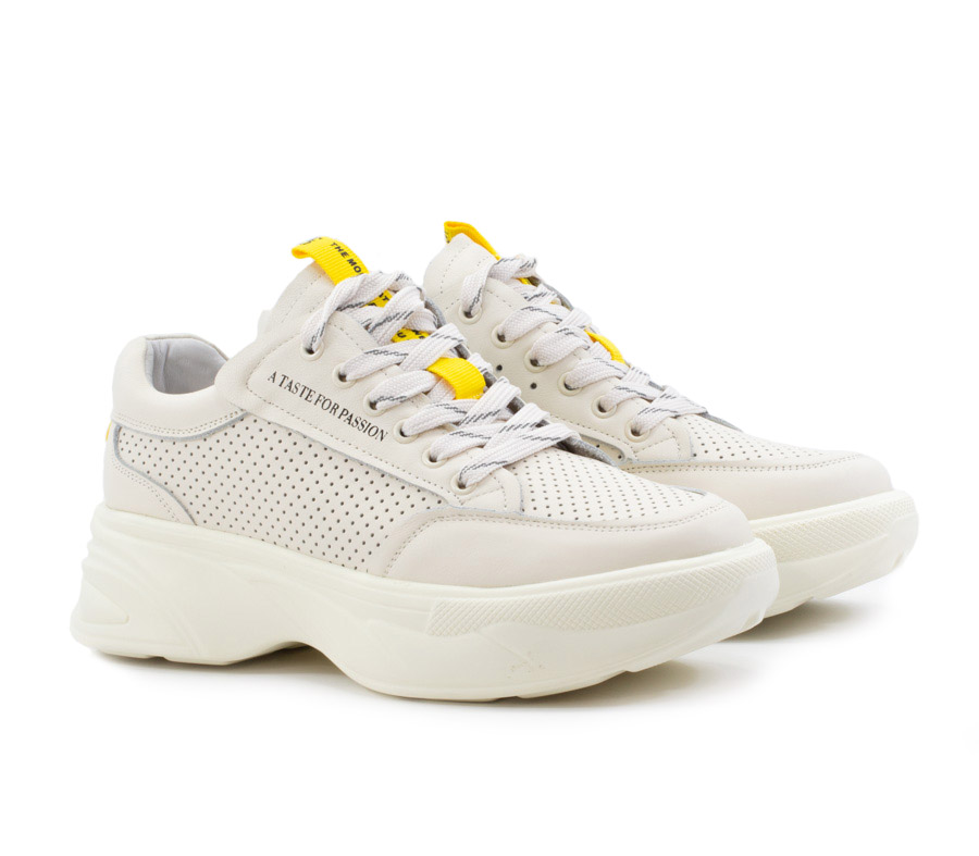 Женские Кроссовки Натур. Кожа VITTO ROSSI * D356-D205-2