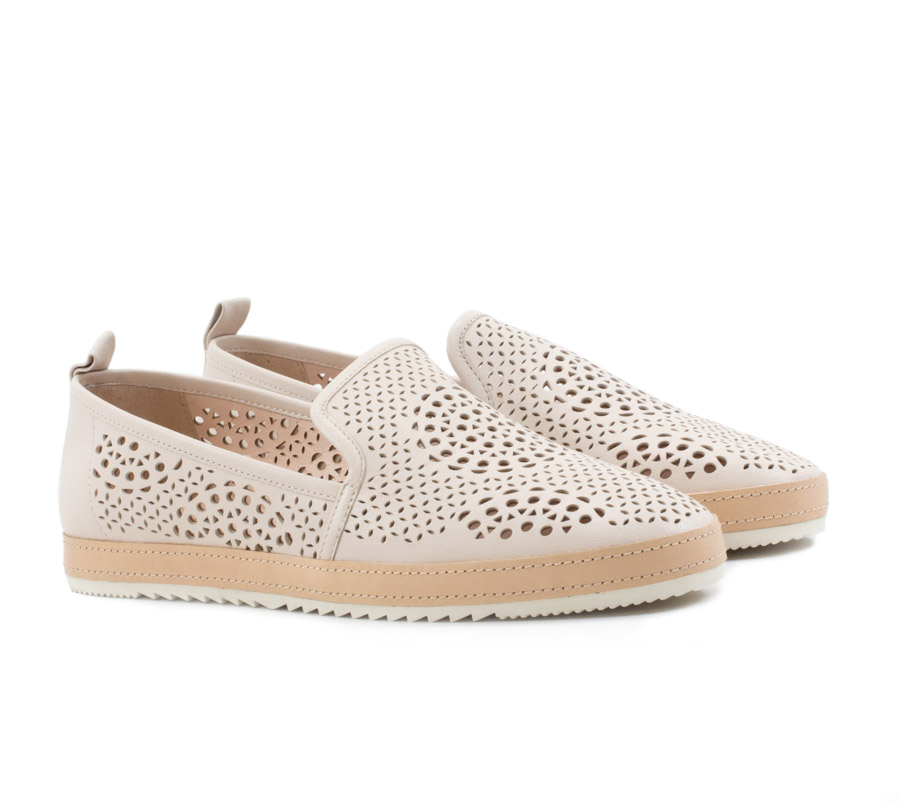 Женские Слипоны Натуральна шкіра VITTO ROSSI * 16dd-377-05-1A