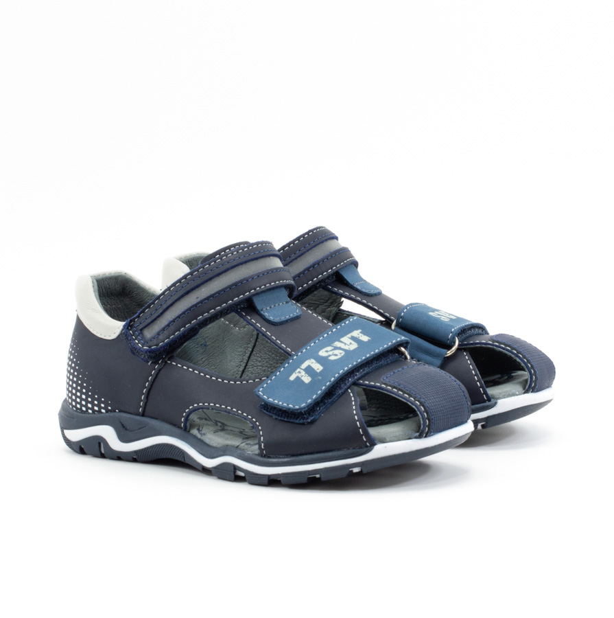 Детские Босоножки Натур. Шкіра SHAGOVITA * 34111 Синие