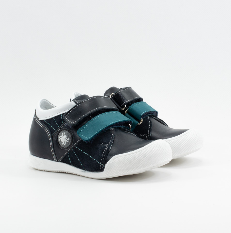 Детские Кросівки Натур. Шкіра SHAGOVITA * 21148 Чёрно-синие