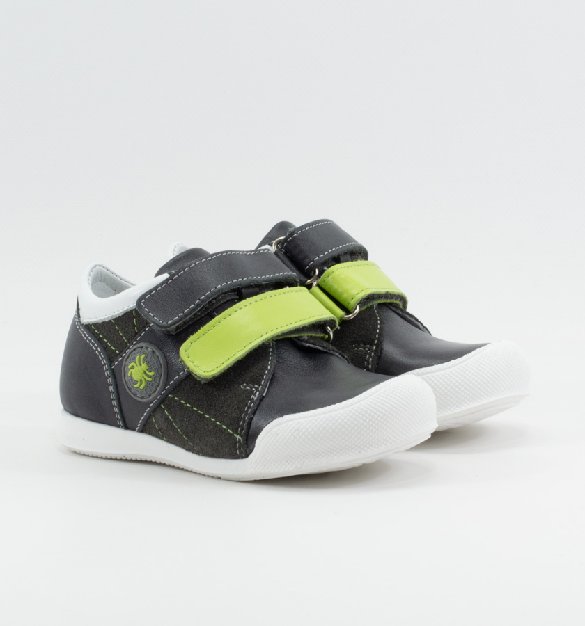 Детские Кросівки Натур. Шкіра SHAGOVITA * 21148 Тёмно-серые