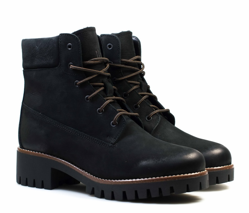 Женские Ботинки Нубук BADURA * 8161-69-W-073