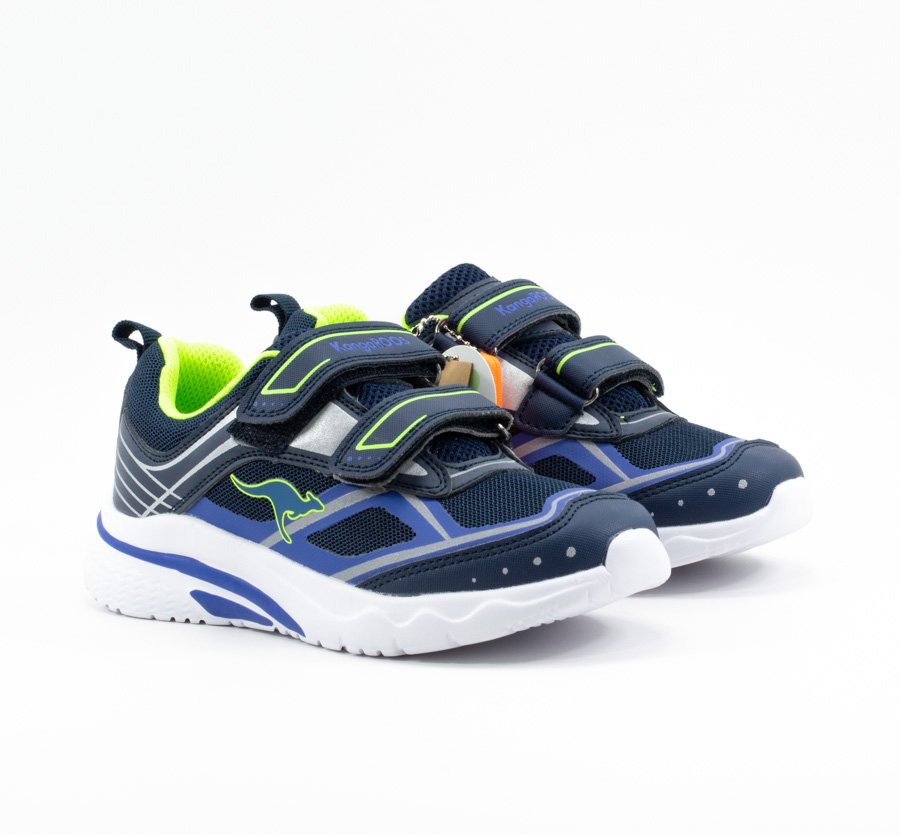 Детские Кроссовки Екошкіра-Текстиль KANGAROOS * 18483-4054