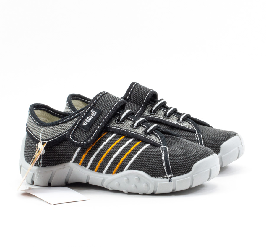 Детские Тапочки Текстиль VIGGAMI * Viktor sand ЧЁРНЫЕ