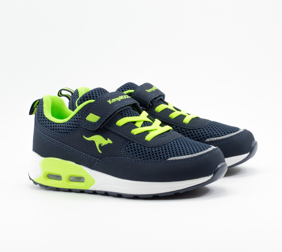 Детские Кроссовки Нубук-Текстиль KANGAROOS * 18465-4054