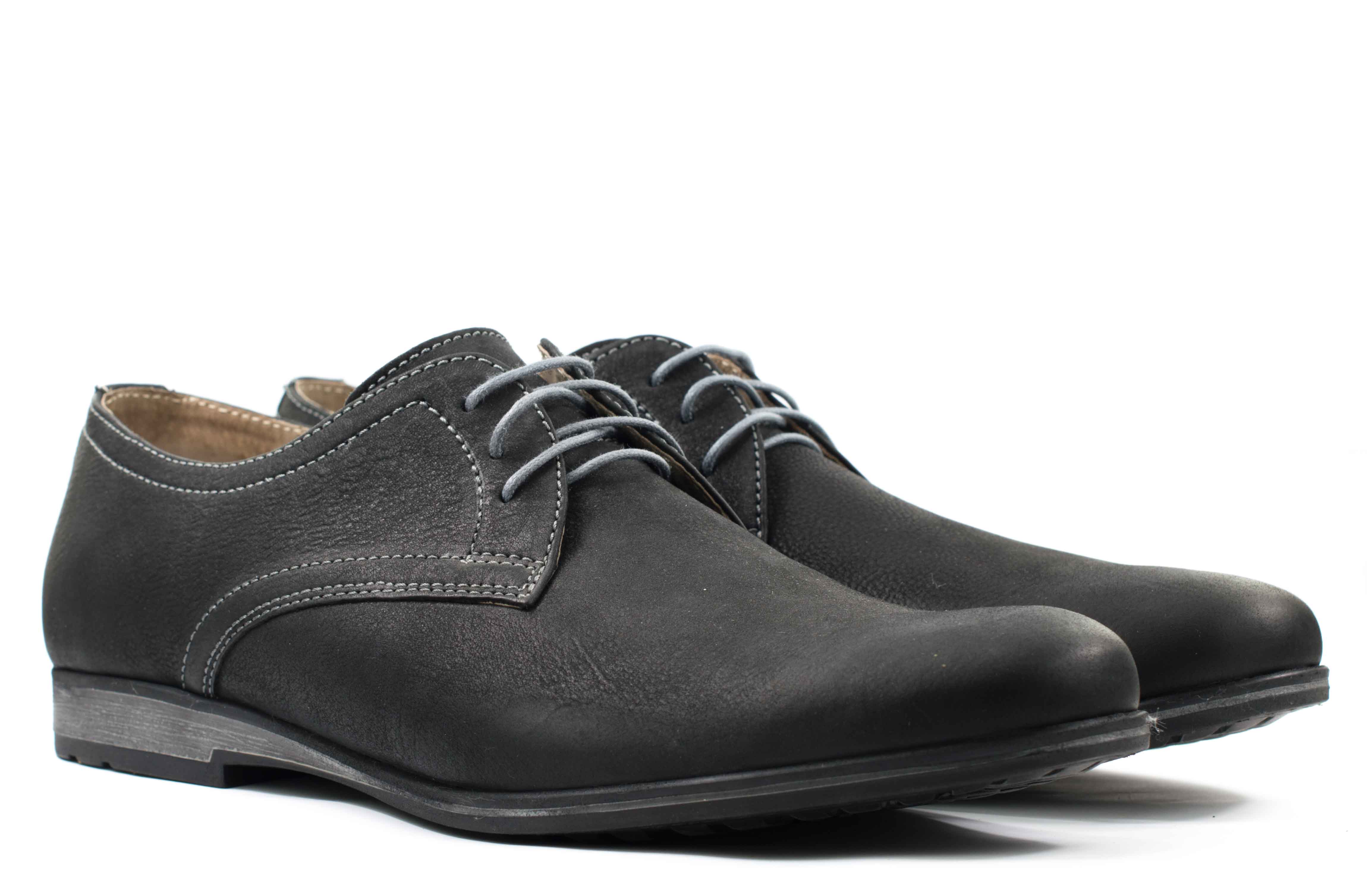 Мужские Туфли комфорт Нубук LESTA * 4054-2-1039