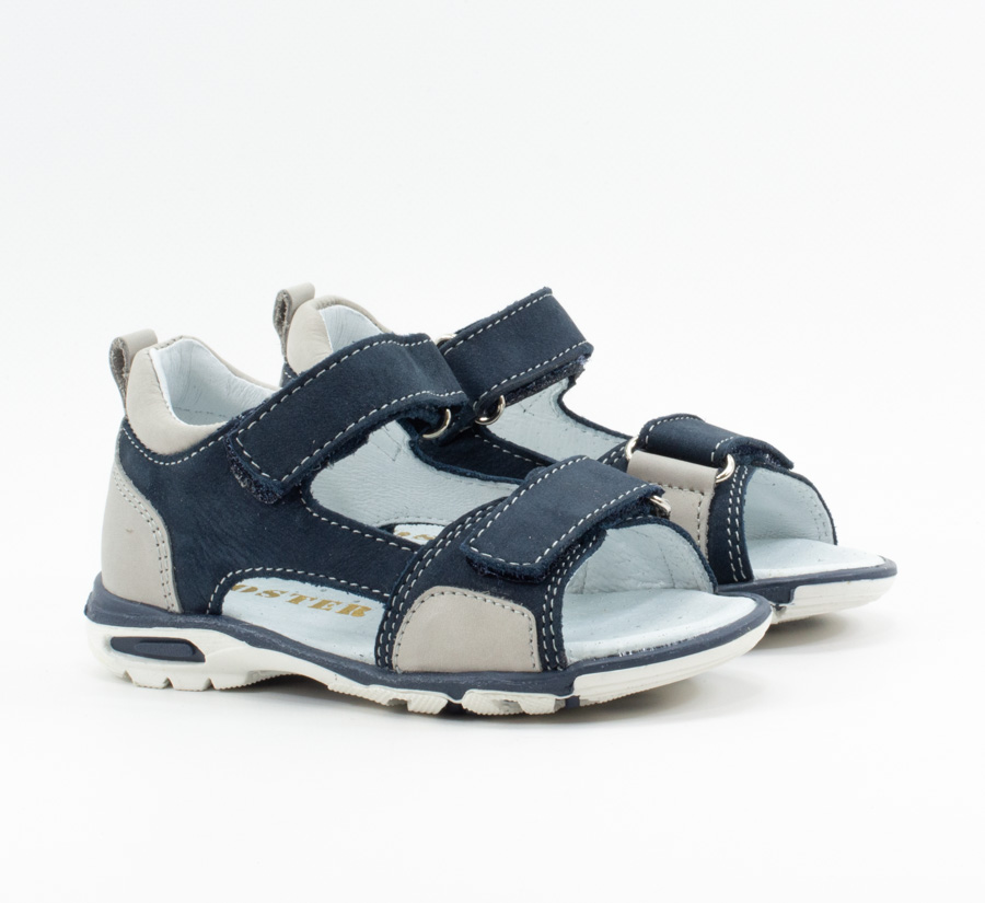 Детские Босоножки Нубук,Шкіра MIDO NOSTER * 21-05 Синие