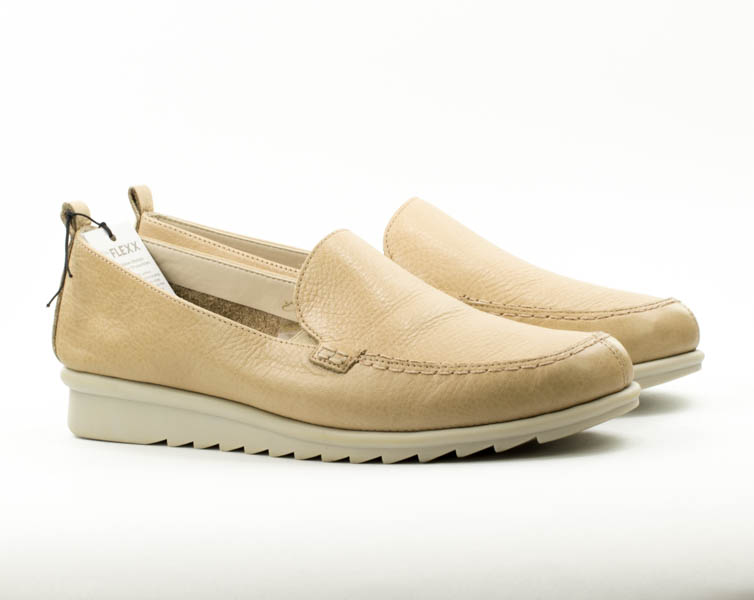 Женские Мокасины Натур. Кожа FLEXX * B165/08 БЕЖЕВЫЕ