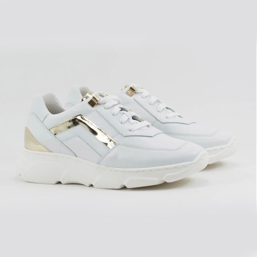 Женские Кросівки Натур. Шкіра NIK * 05-0703-13-8-24