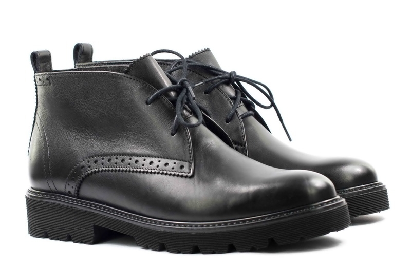 Женские Ботинки Натур. Шкіра 7MIL * 807161M-0101