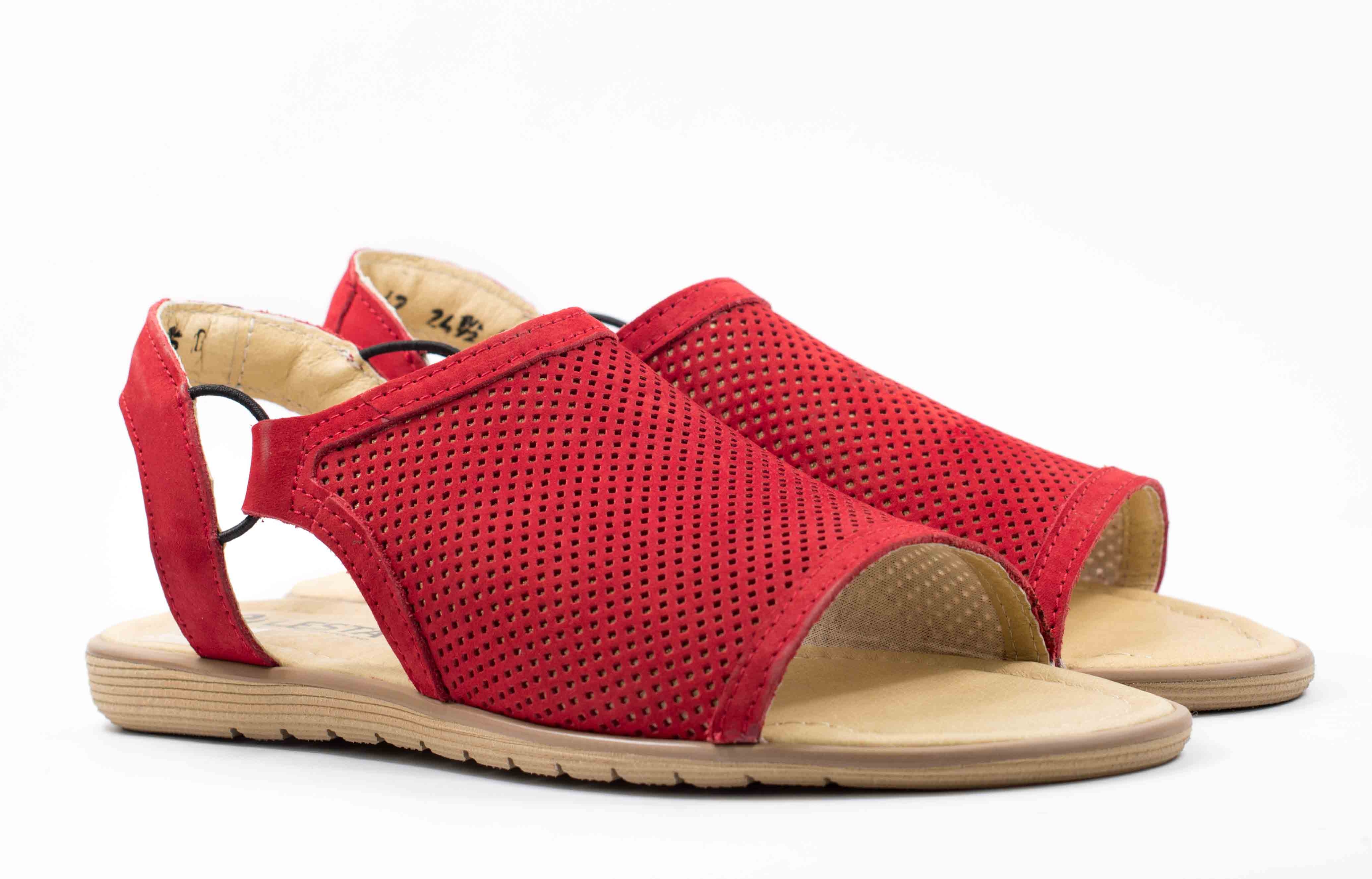 Женские Босоножки Нубук LESTA * 1242-1-50A1