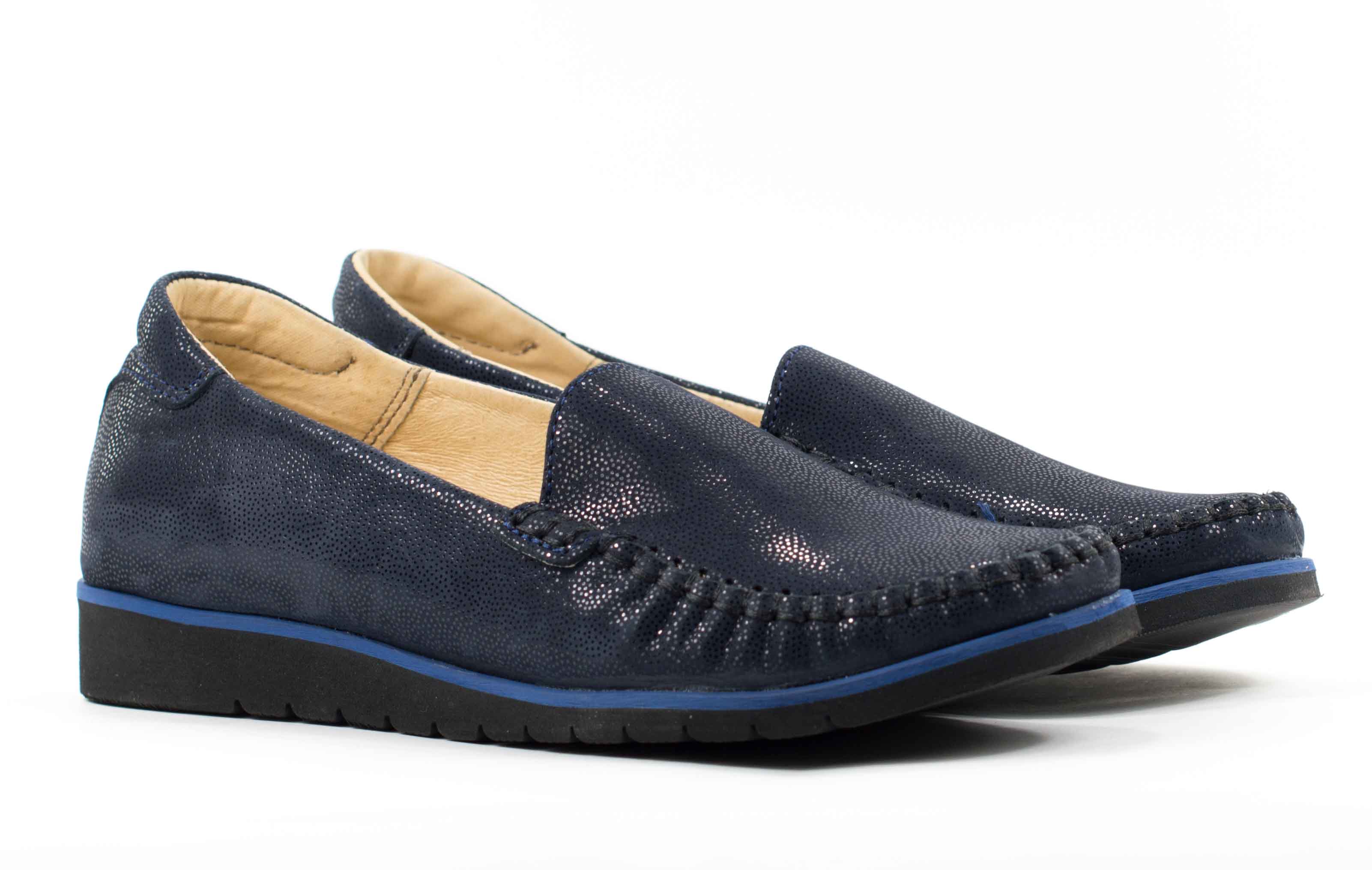 Женские Мокасины Натур. Шкіра LESTA * 4239-1-3077