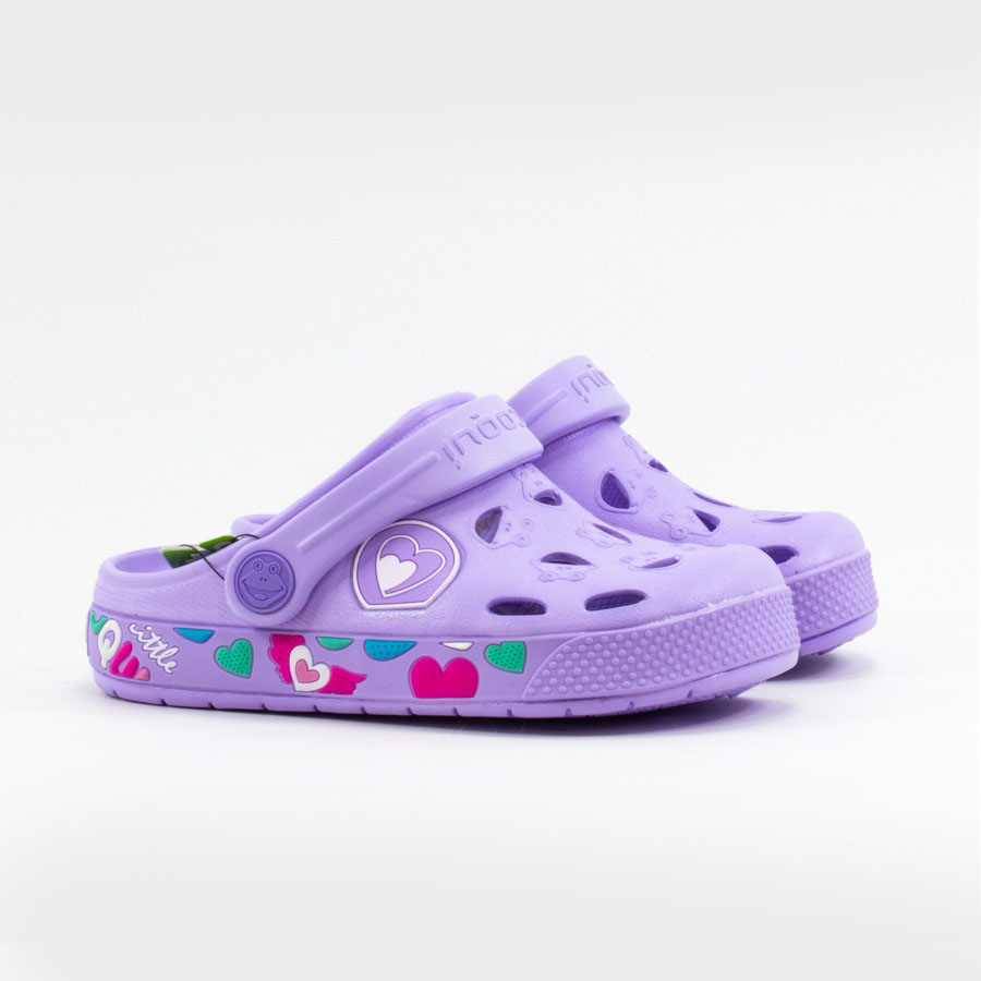 Детские Сабо EVA-100% класс А COQUI * 8802 Lt Lila Hearts