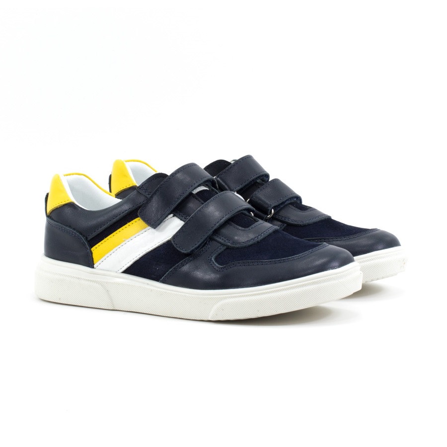 Детские Кроссовки Натур. Кожа HAPPY WALK * F-3471