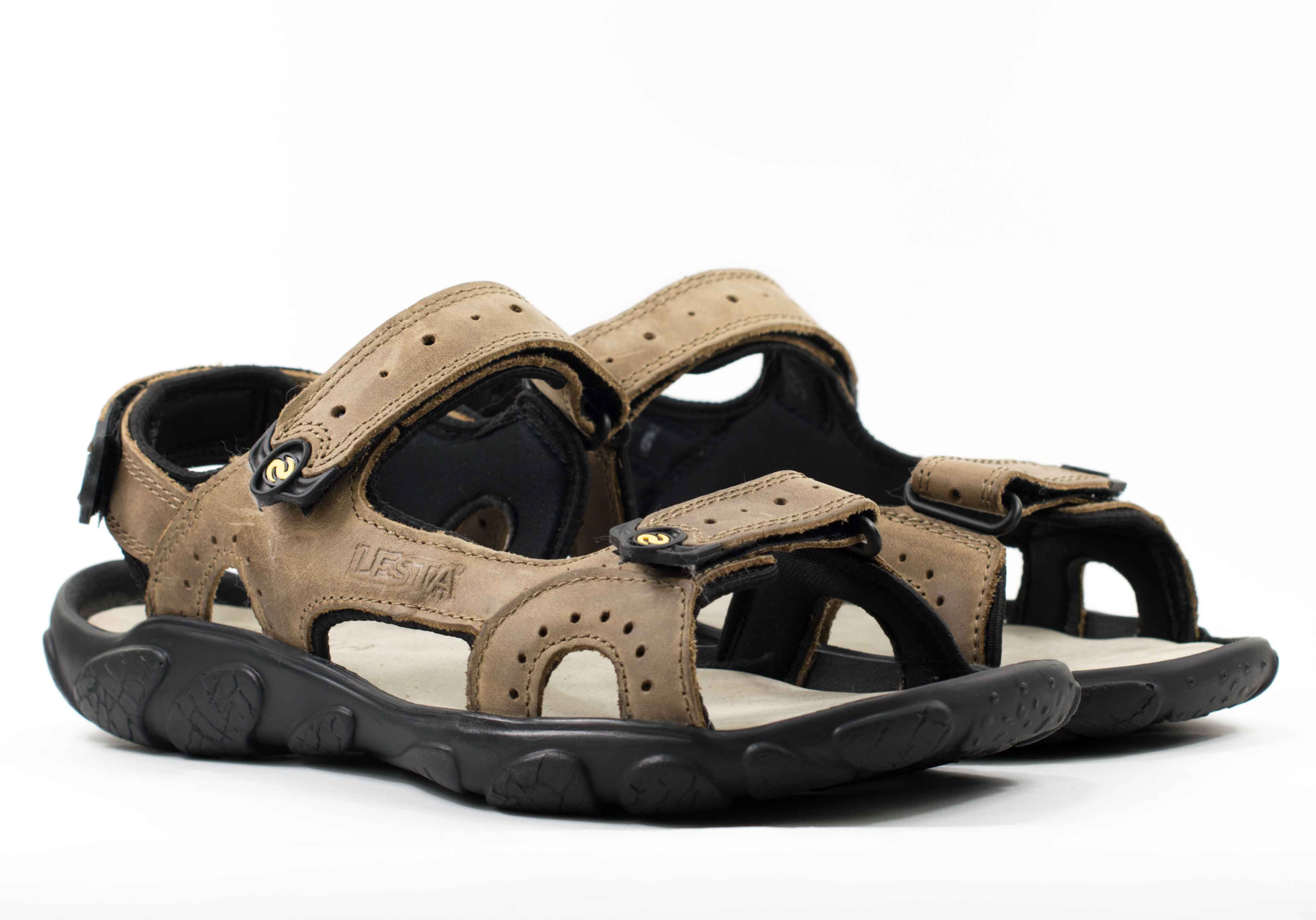 Мужские Босоніжки Натур. Шкіра LESTA * 1091-9-2696