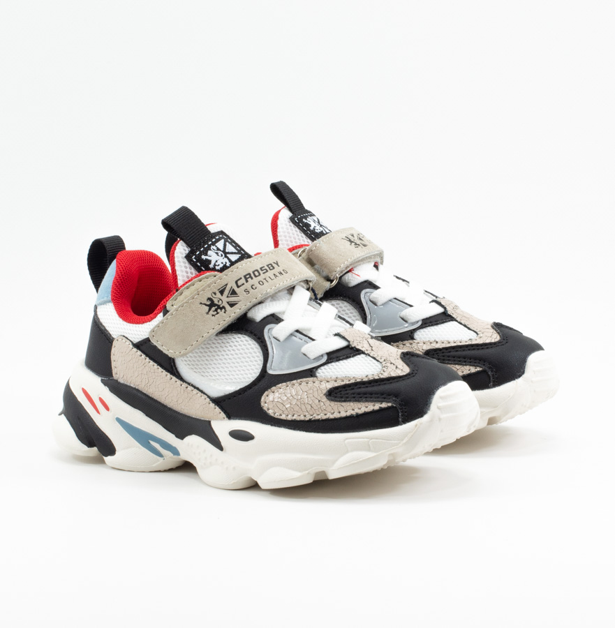 Детские Кроссовки Екошкіра-Текстиль CROSBY * 207050-01-01