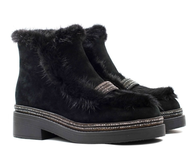 Женские Ботинки Замша VITTO ROSSI * 21DA-T17-04M-1