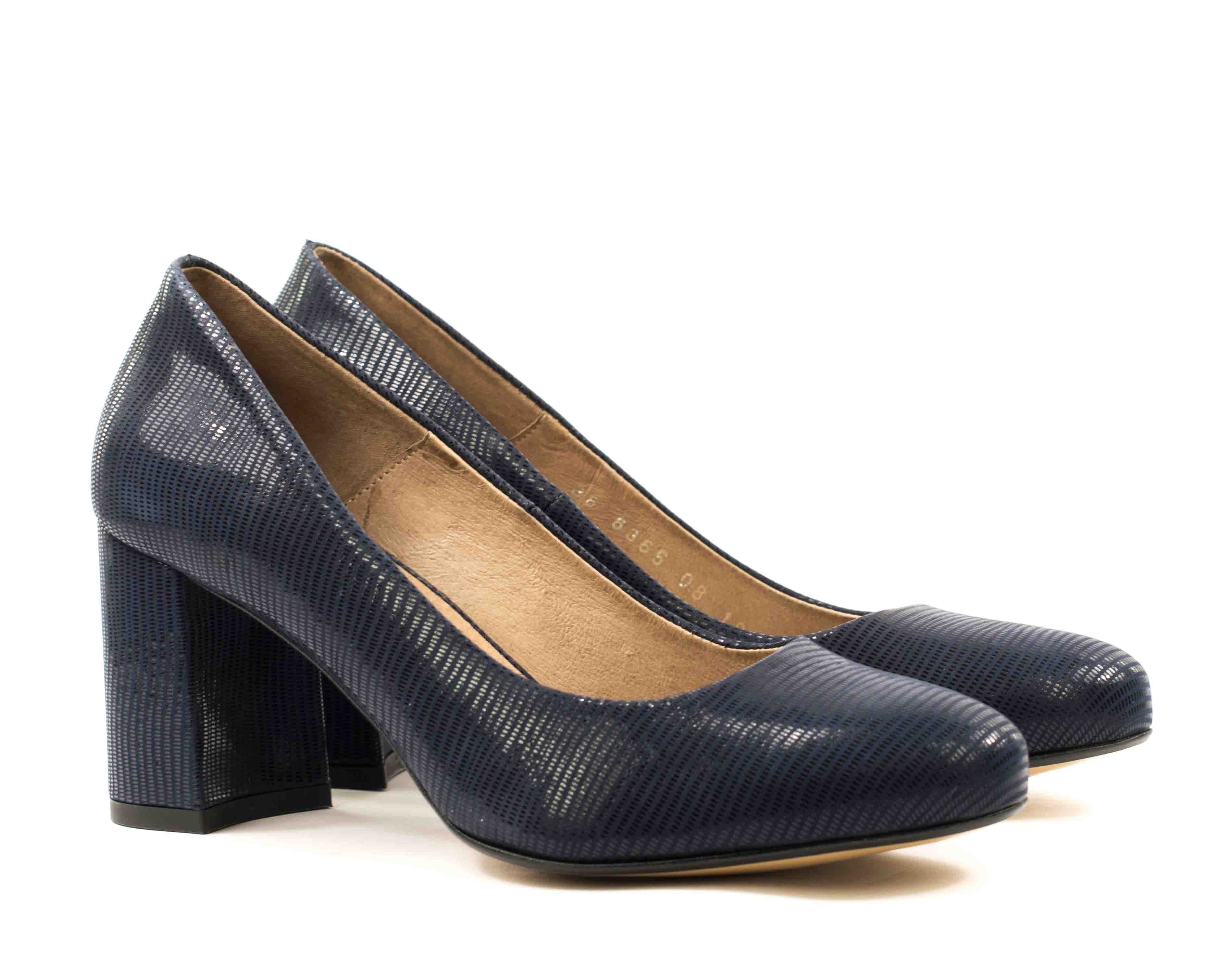 Женские Туфли модельные Натур. Кожа STEPTER * 6365 Синие