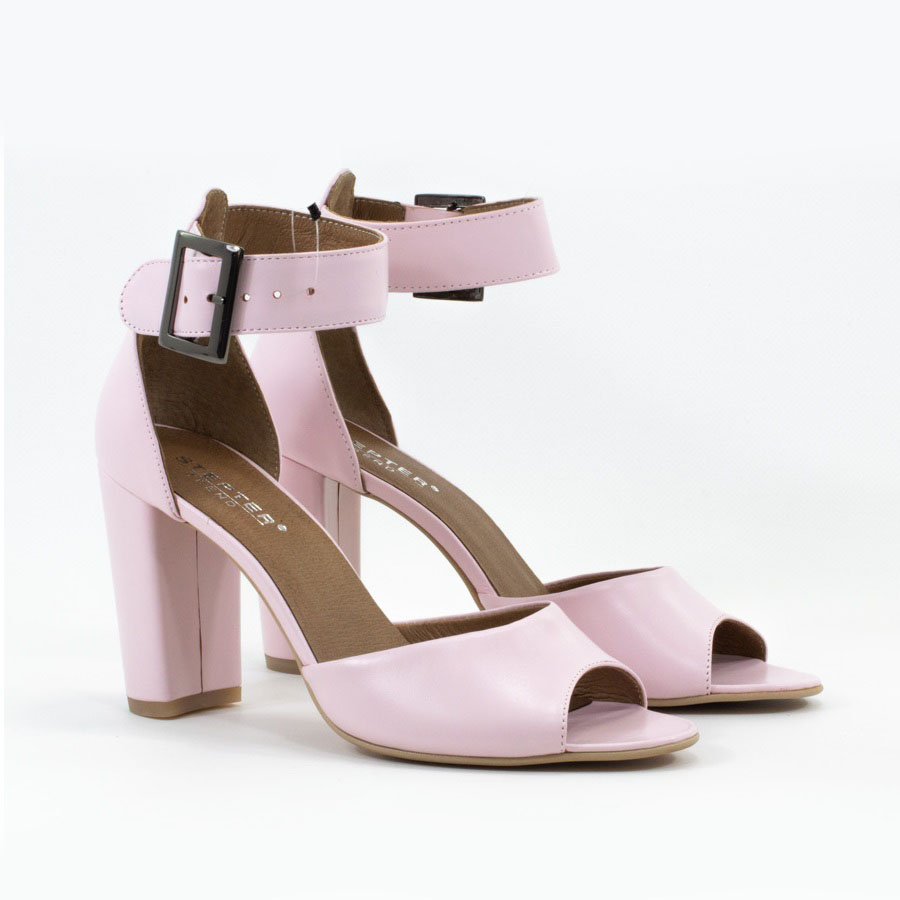 Женские Босоножки Натур. Кожа STEPTER * 6928 Розовые