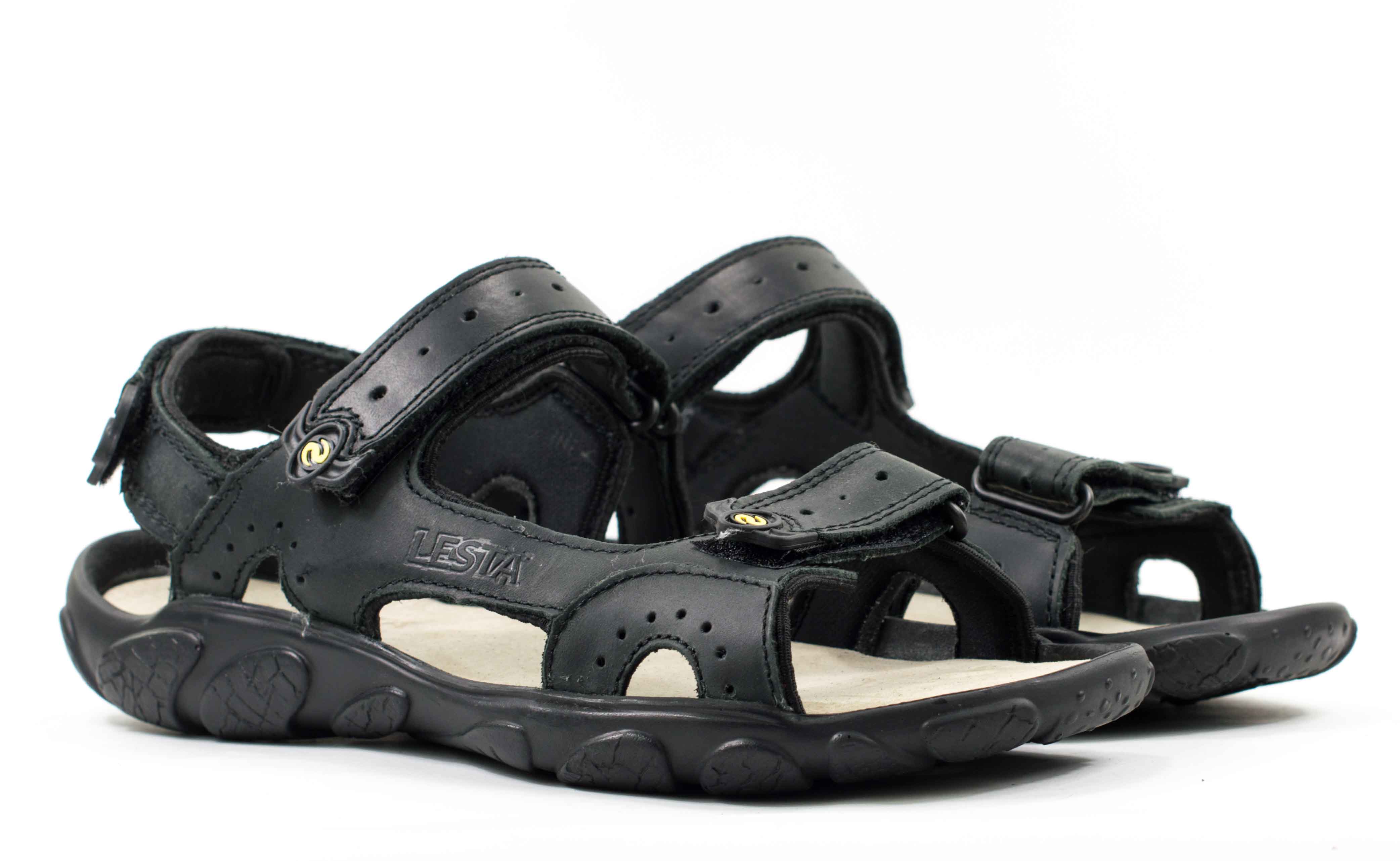 Мужские Босоножки Натур. Шкіра LESTA * 1091-9-1096