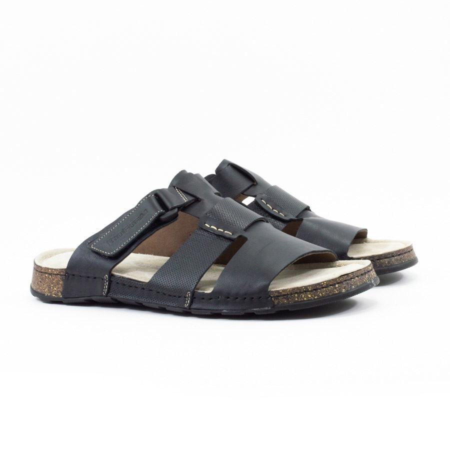 Мужские Шльопанці Натуральна шкіра NIK * 06-0360-02-6-01