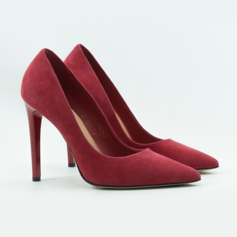 Женские Туфлі човники Замша BEST BUT * 7118534-773 Красные