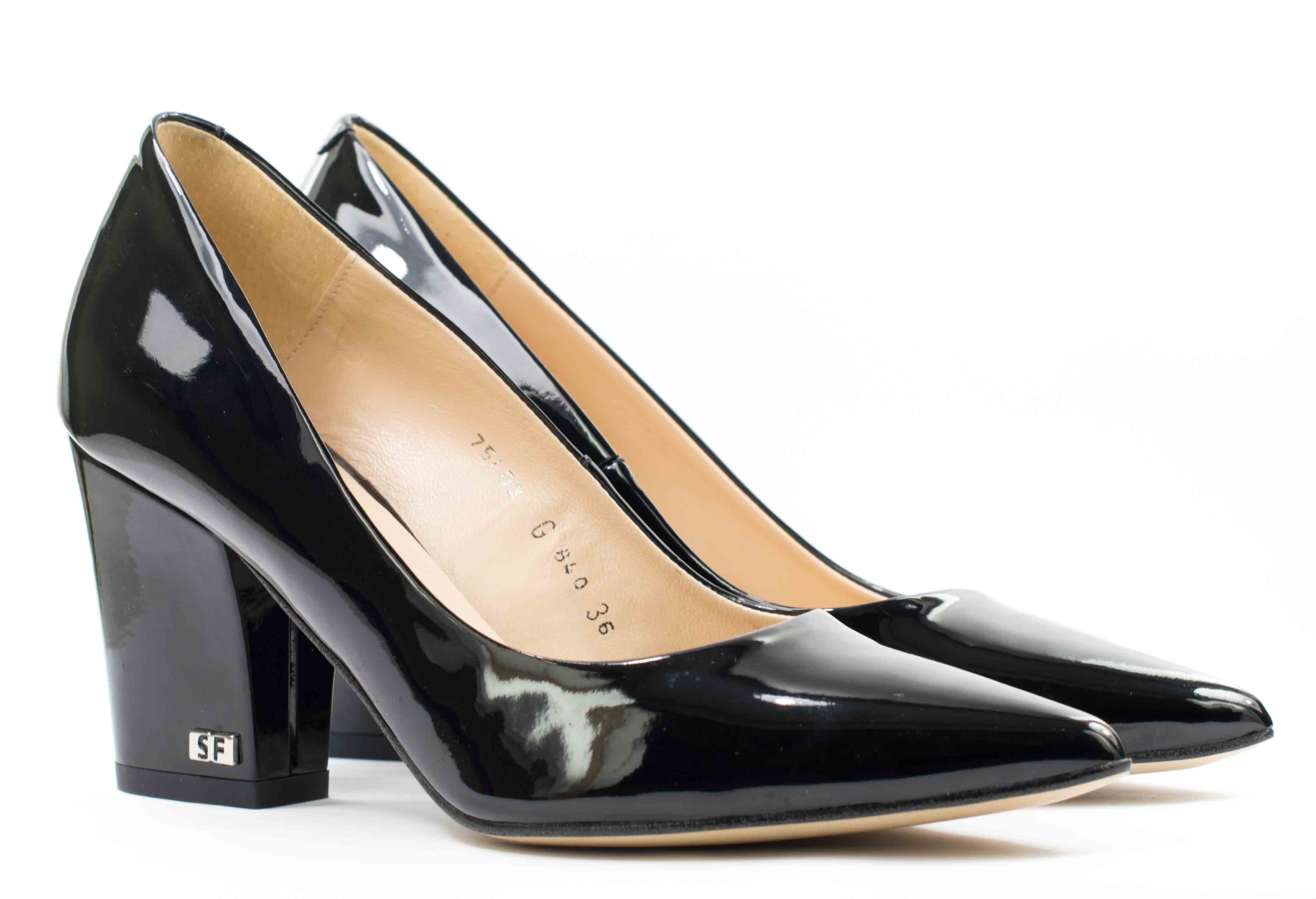 Женские Туфли лодочки Натуральный Лак SOLO FEMME * 75403-07-B48