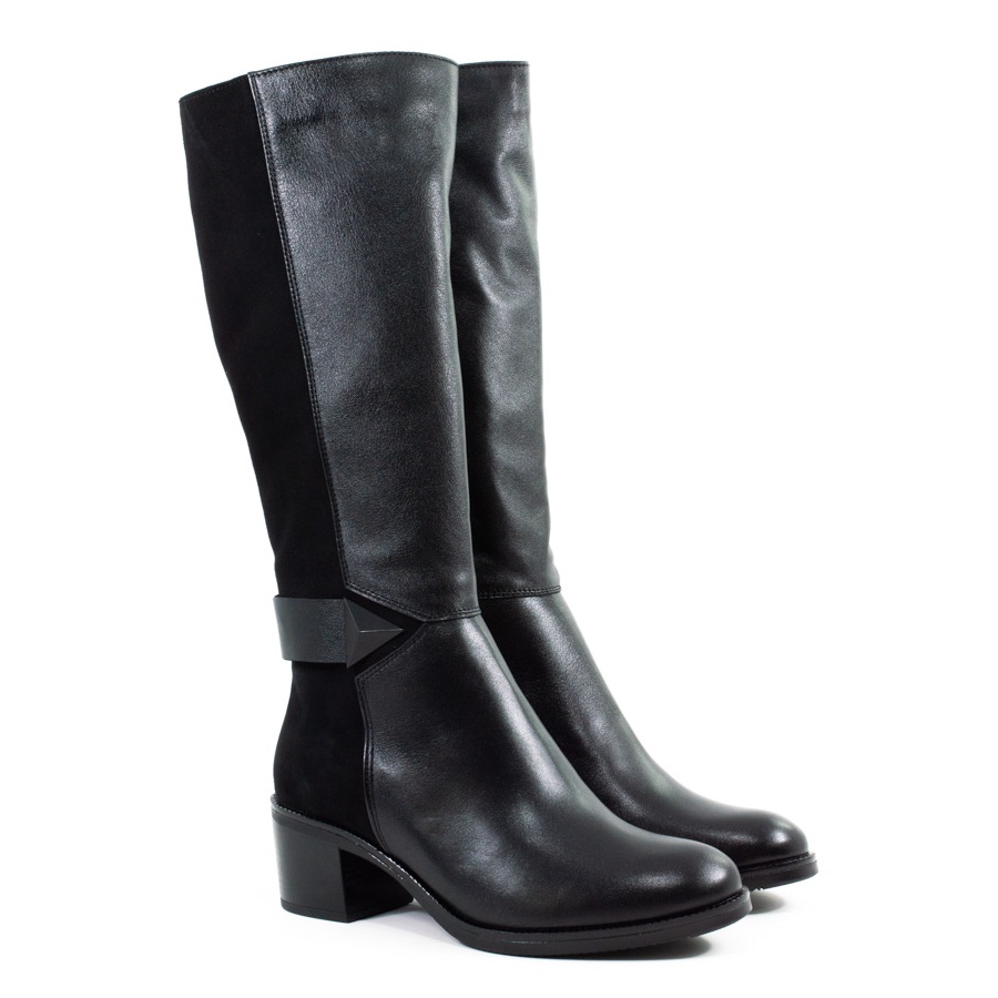 Женские Сапоги Замша-Кожа STEPTER * 6240