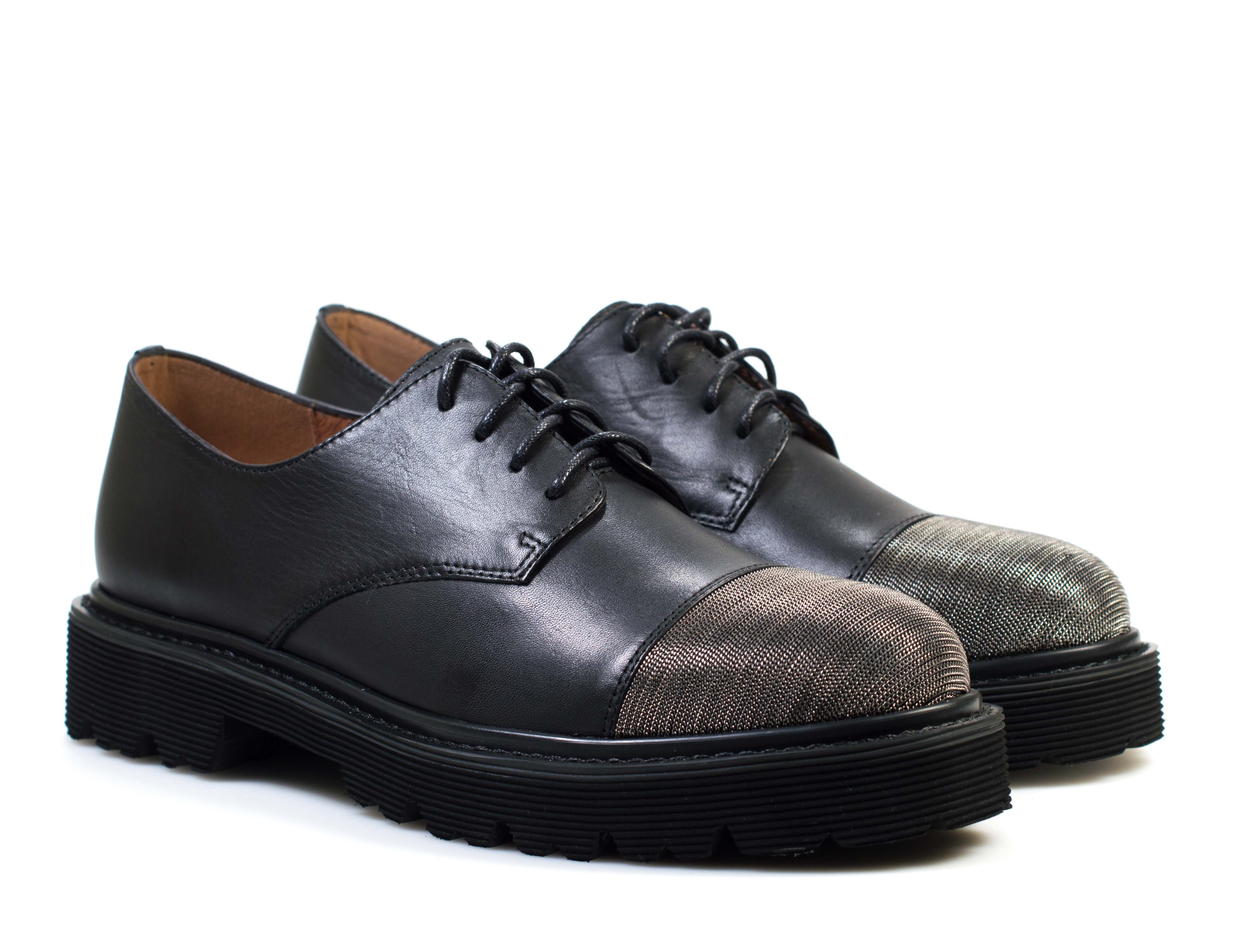 Женские Туфли дерби Натур. Шкіра VITTO ROSSI * Y123-5-NB74