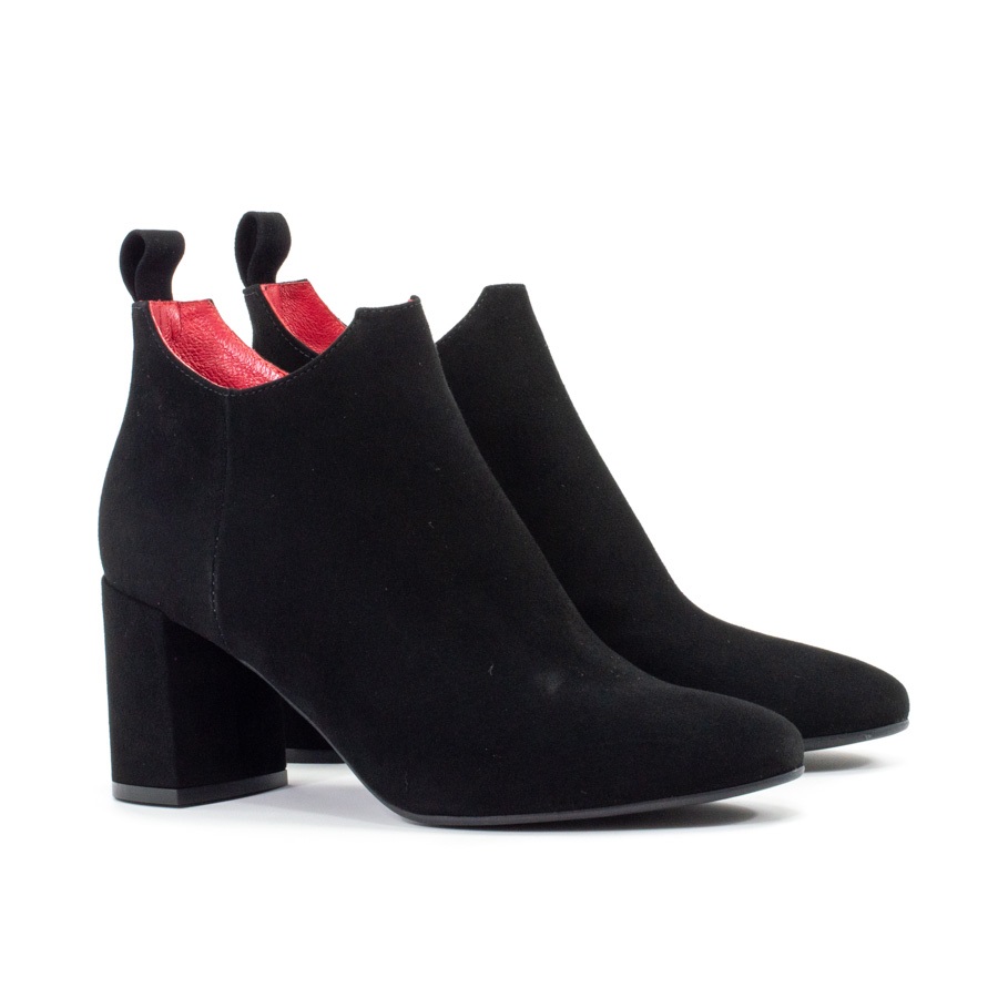 Женские Ботильоны Замша BEST BUT * 2624328-770 Чёрные