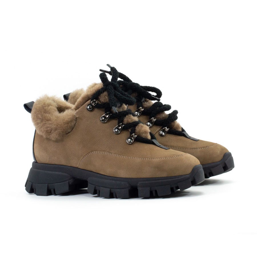 Женские Ботинки комфорт Нубук VILANSI * V1219-42