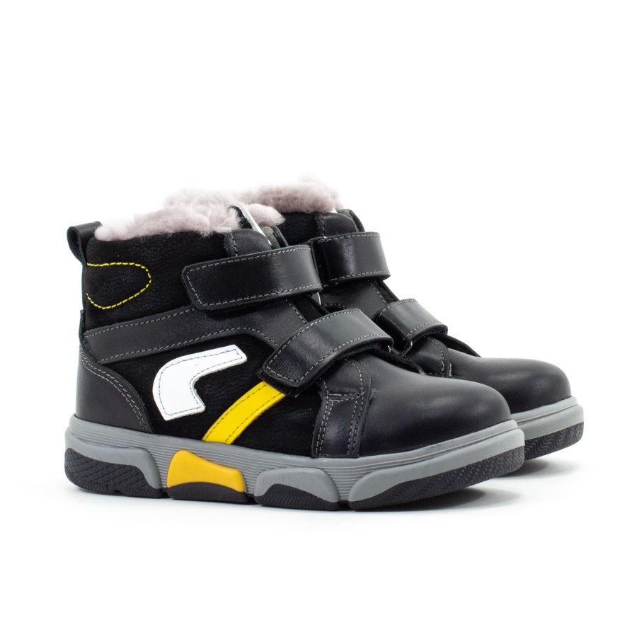 Детские Ботинки Натур. Шкіра HAPPY WALK * F-3733