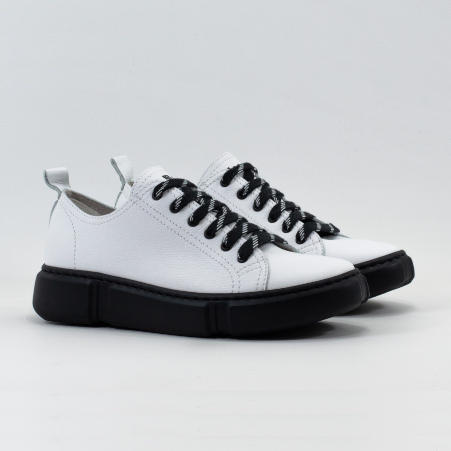 Женские Кеды Натур. Кожа NESSI * 20798 Белые