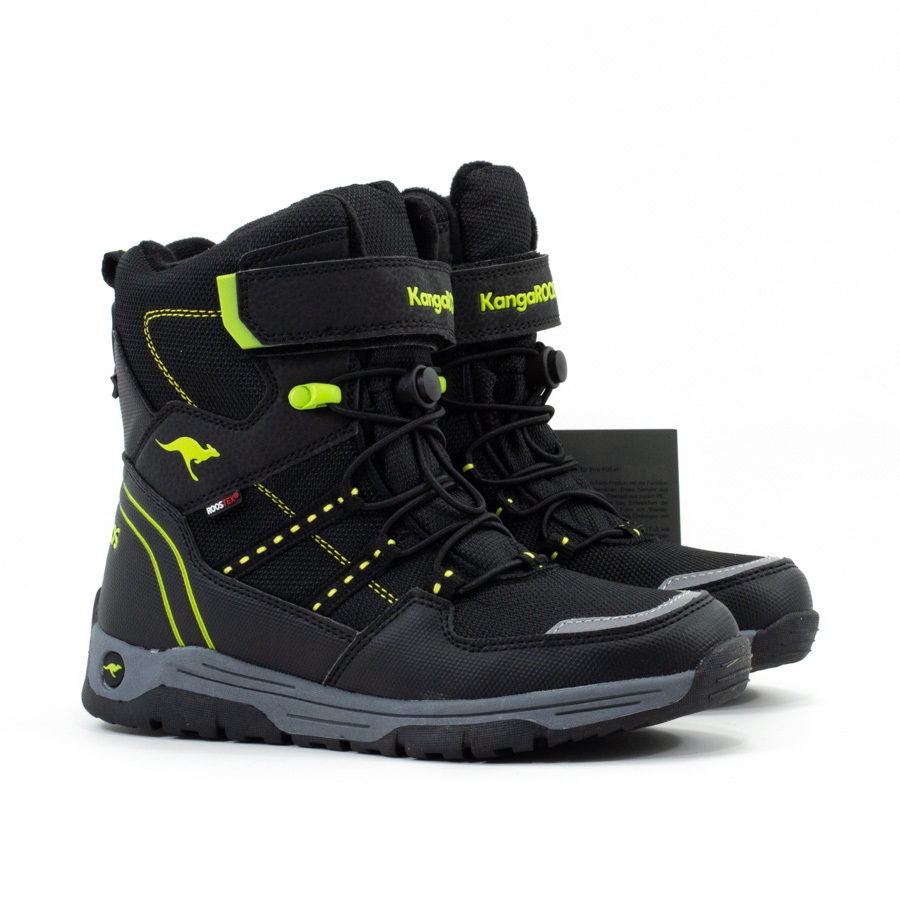 Детские Сапоги Екошкіра-Текстиль KANGAROOS * 18595-5008