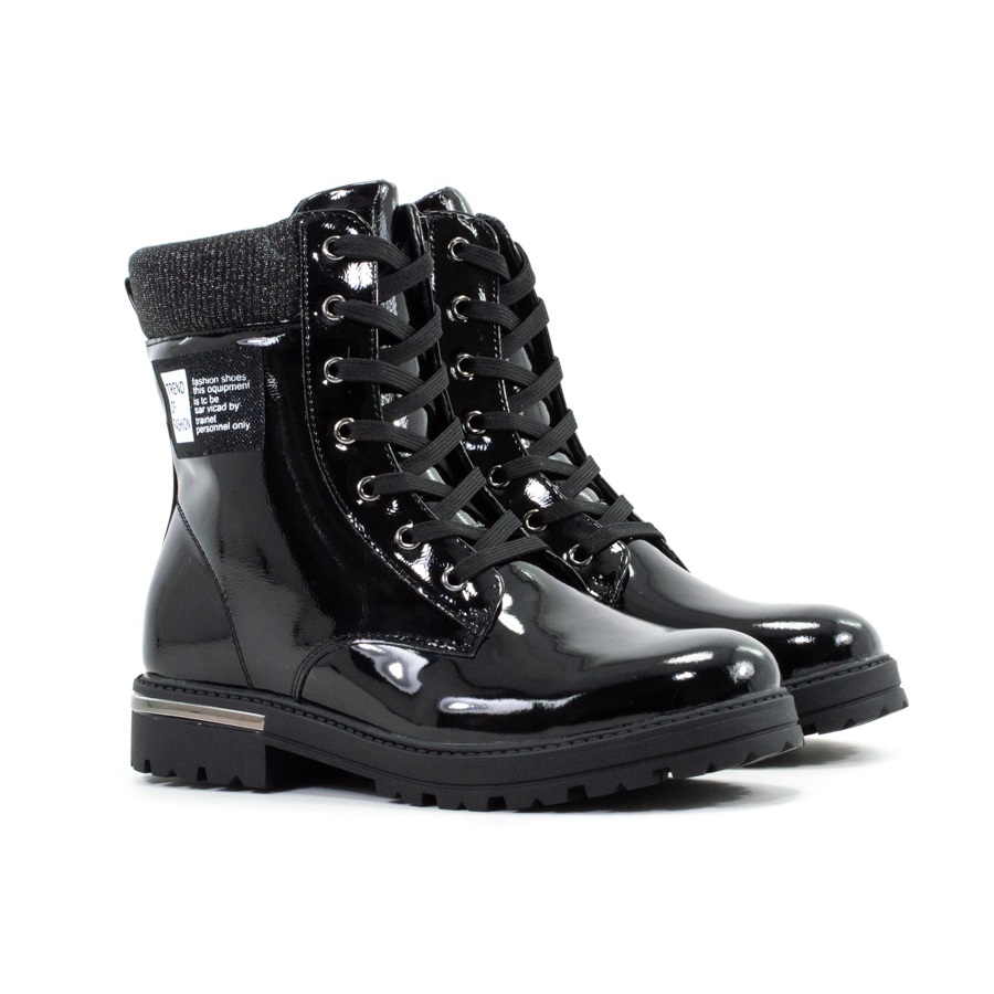 Детские Ботинки Экокожа-Лак WEESTEP * R180458011 BKP