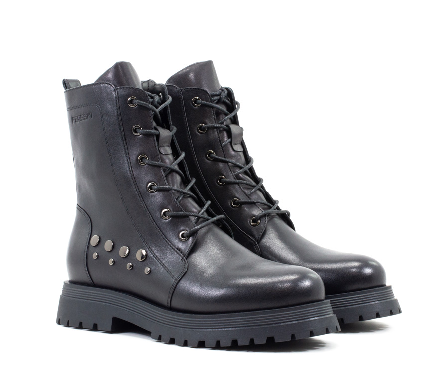 Женские Ботинки Натур. Шкіра FERESKI * 1201-205