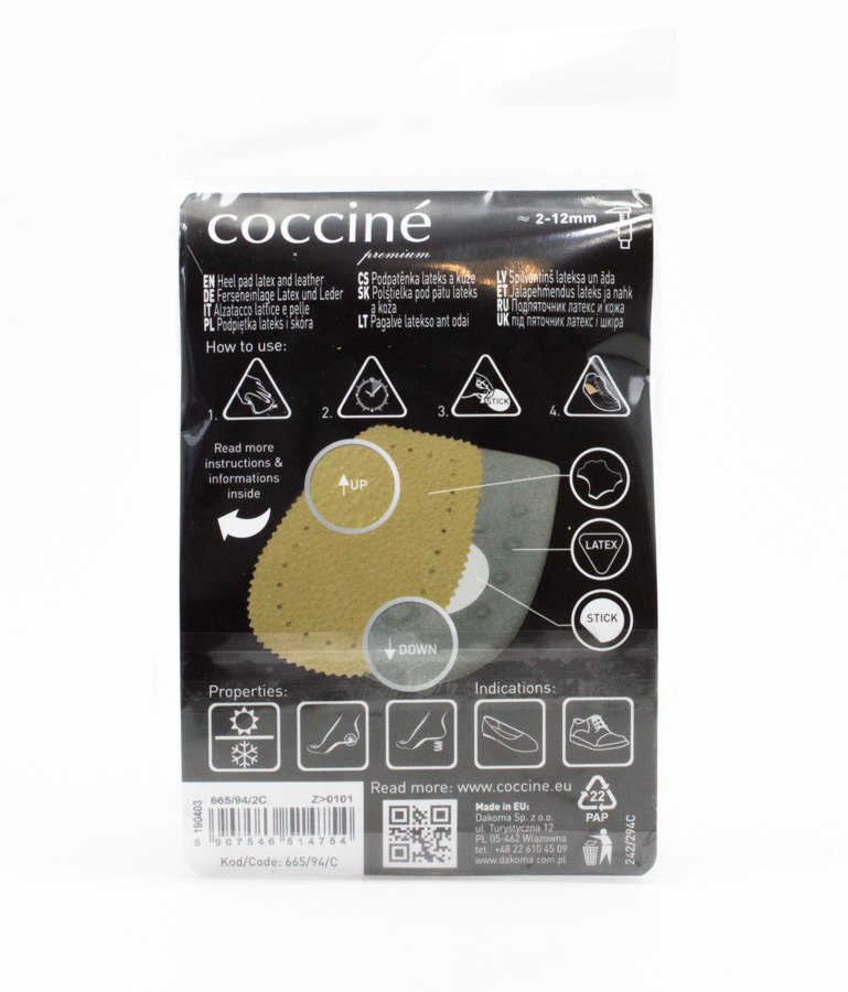 Аксессуары Підпяточник Натуральна шкіра Підп'яточник * 665-94