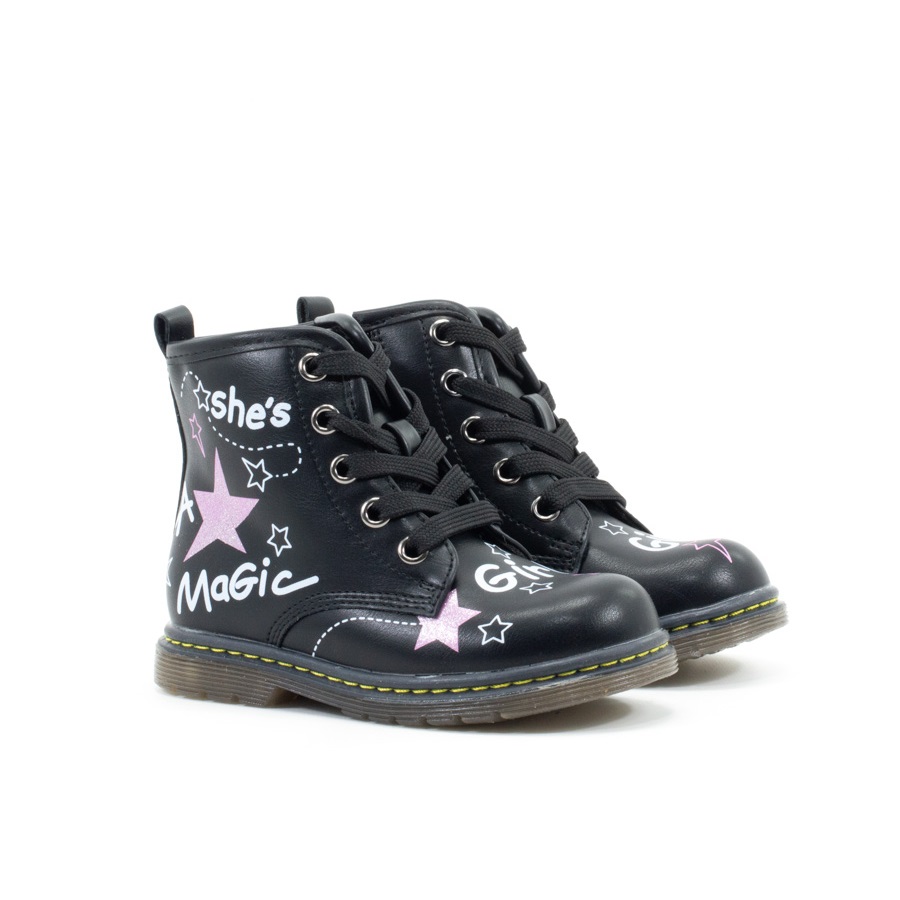 Детские Черевики Комбинированная Кожа WEESTEP * R223155203 BK