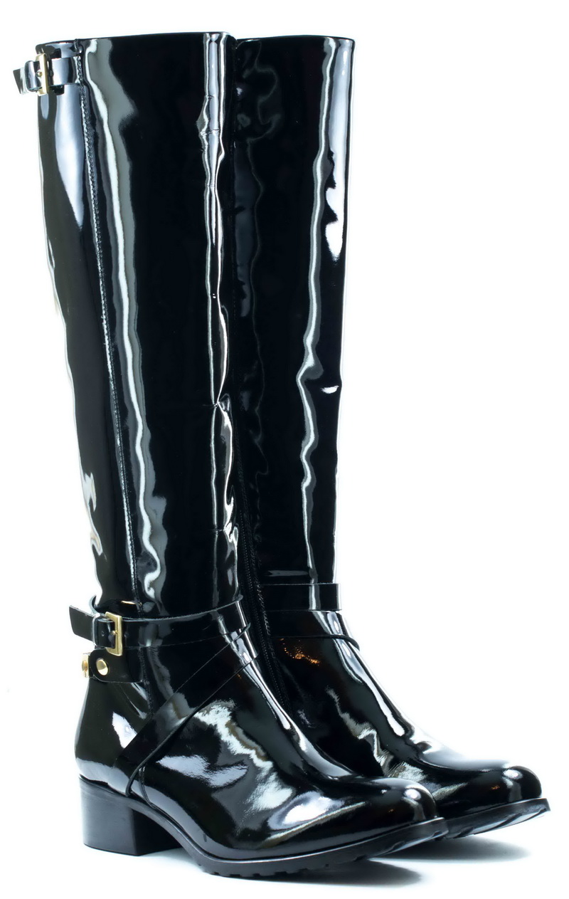 Женские Сапоги Натуральный Лак BADURA * 9101-69-77