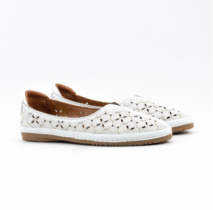 Женские Слипоны Натур. Шкіра LA PINTA * 0030-1111-05