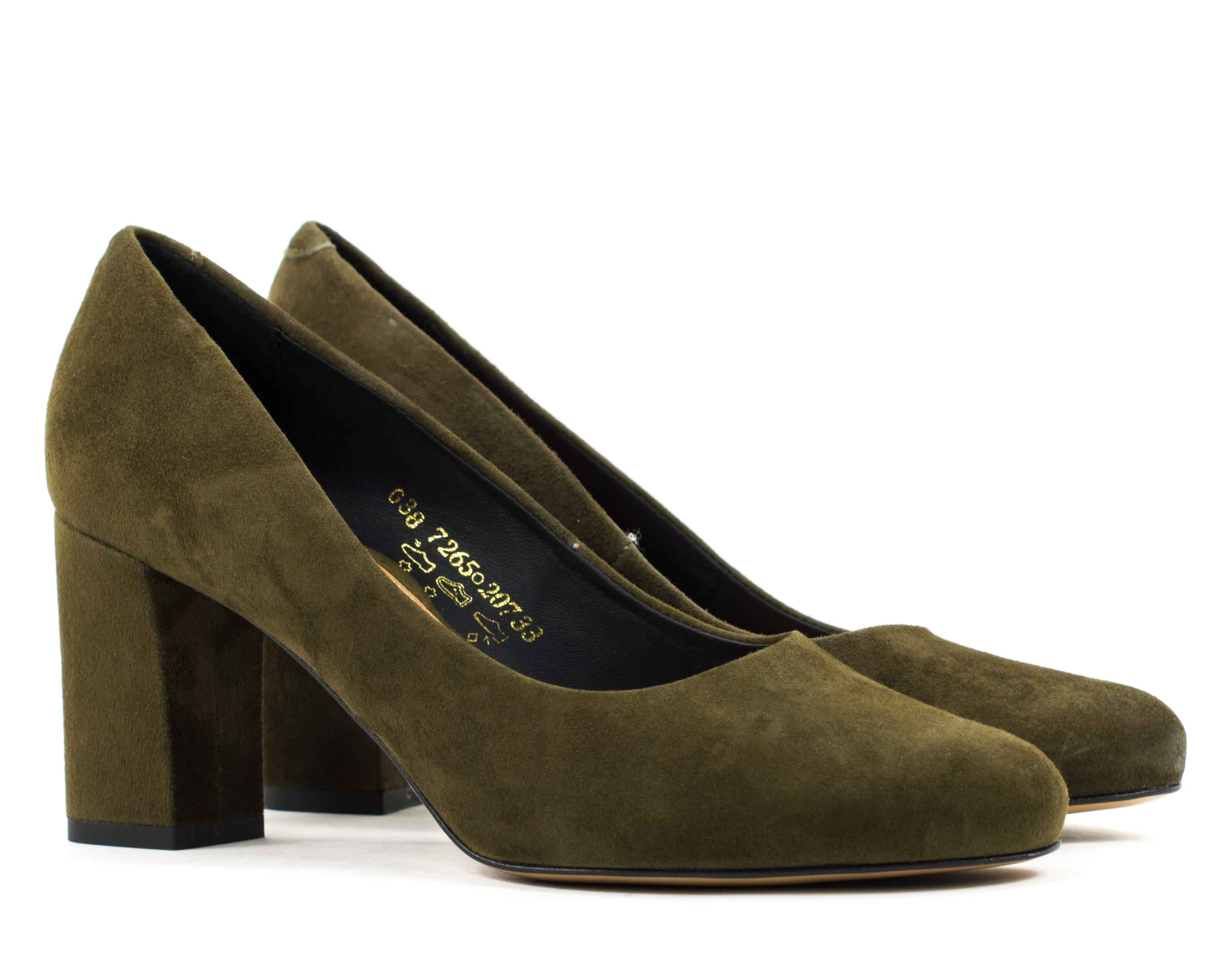 Женские Туфли лодочки Замша BEST BUT * 7265831 Зелёные